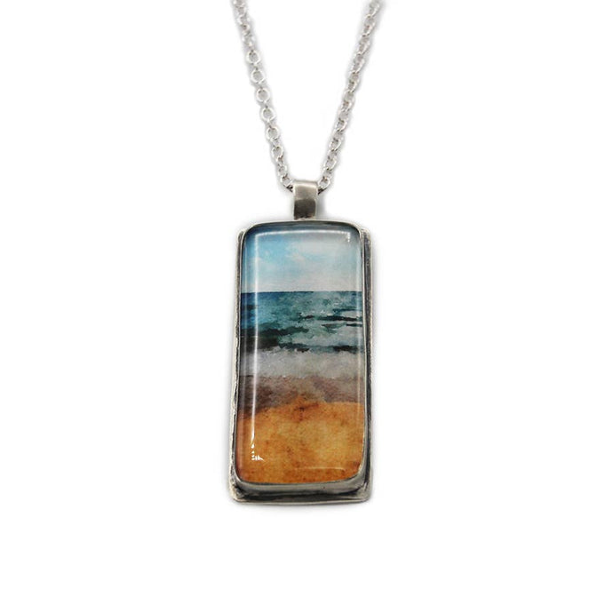 Silver Beach Necklace