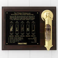 Stormglass & Plaque