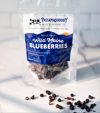 Freeze Dried Wild Maine Blueberries | Harvested on Tribal Land