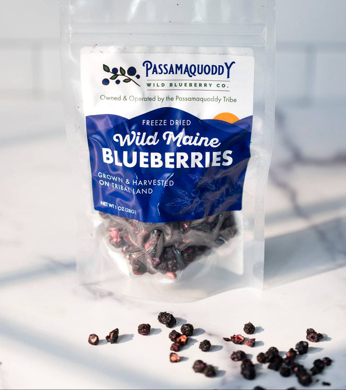 Freeze Dried Wild Maine Blueberries | Harvested on Tribal Land