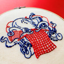 Embroidery Kit Octopus Knitting