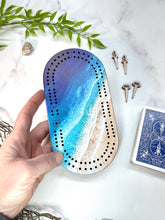 Cribbage Board Ocean Waves