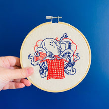 Embroidery Kit Octopus Knitting