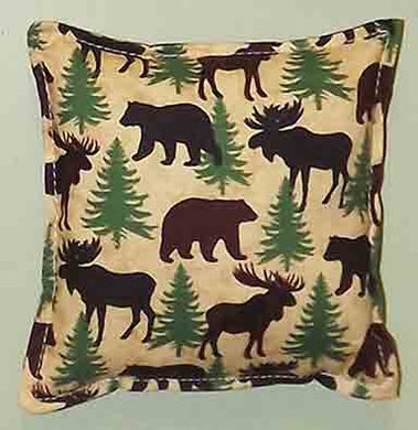 Balsam Pillow Moose Bear & Trees