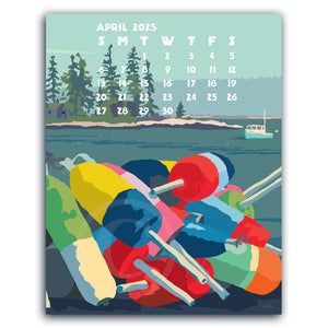 2025 Art Poster Calendar