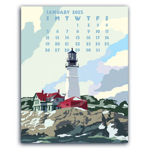 2025 Art Poster Calendar