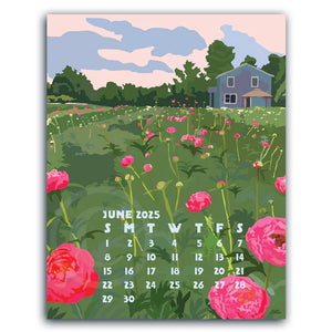 2025 Art Poster Calendar