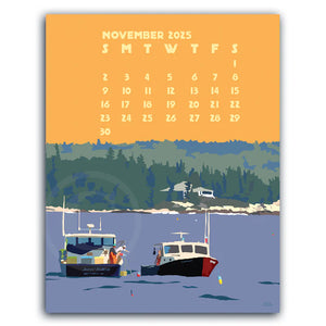 2025 Art Poster Calendar