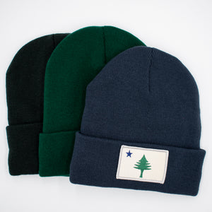 Maine Flag Beanie Hat