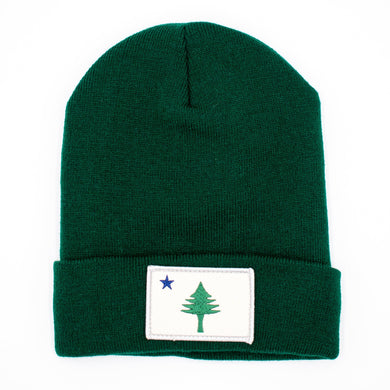Maine Flag Beanie Hat