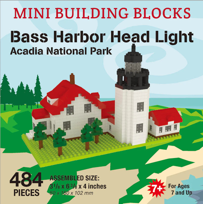 Mini Blocks Bass Harbor Light