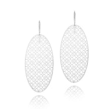 Earring Oval Drop