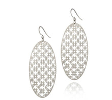 Earring Oval Drop