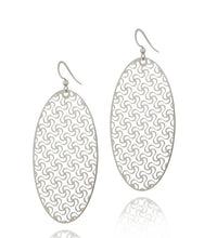 Earring Oval Drop