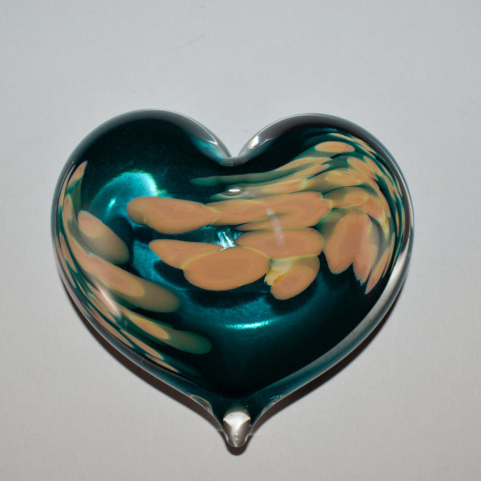 Love the Ocean Heart Paperweight