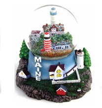 Maine Lighthouse Snow Globe