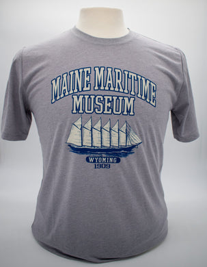 Wyoming T-Shirt Silver