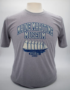 Wyoming T-Shirt Silver