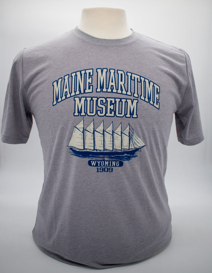 Wyoming T-Shirt Silver