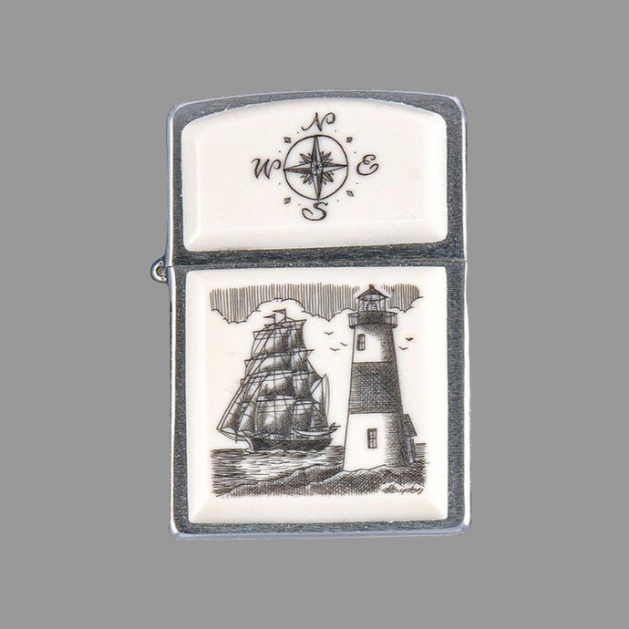 Scrimshaw Style Lighter