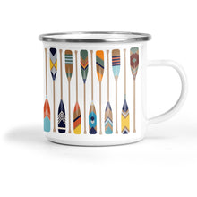 Enamel Mug Oars & Paddles