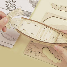 3D Wooden Puzzle: Fishing Ship