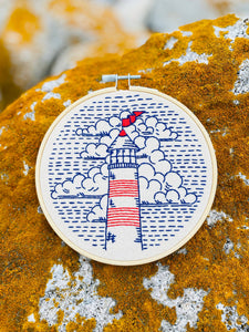 Embroidery Kit Lighthouse