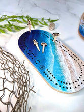 Cribbage Board Ocean Waves