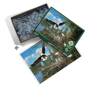 Nesting Eagles 1000pc puzzle