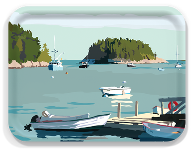 Tray Maine Island