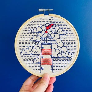 Embroidery Kit Lighthouse