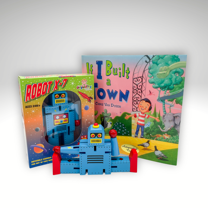 If I Built a Town & Robot Gift Bundle