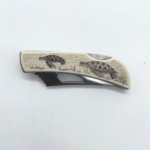 Scrimshaw Style Pocket Knife