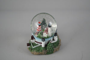 Maine Lighthouse Snow Globe