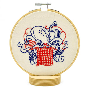 Embroidery Kit Octopus Knitting