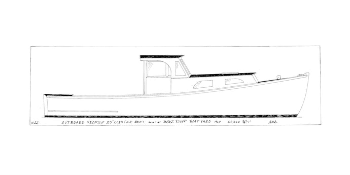 Arno Day 29' lobsterboat profile