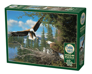 Nesting Eagles 1000pc puzzle