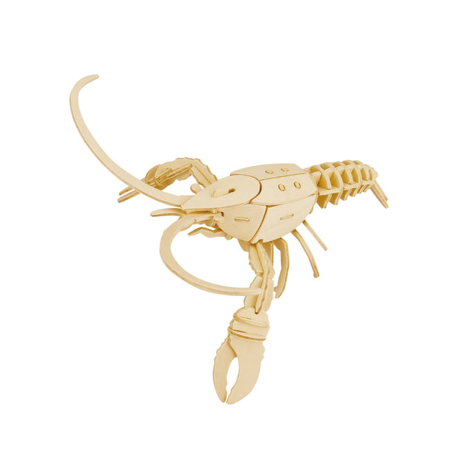 3D Wooden Puzzle: Lobster