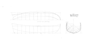 Illustrious President lines drawing