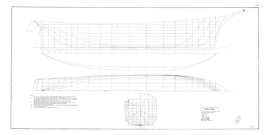 Henry B. Hyde lines drawing