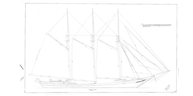 Priscilla Alden sail plan