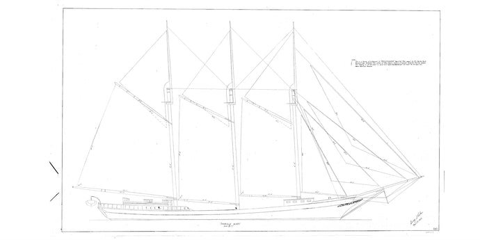 Priscilla Alden sail plan