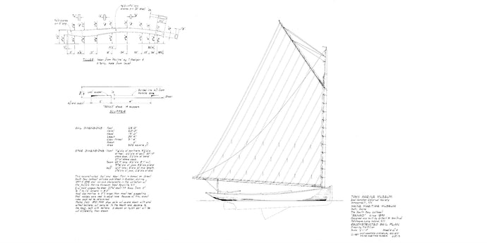 Senad sail plan and construction details